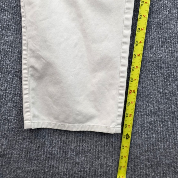 PETER MILLAR Mens 38 Beige Cotton Spandex Flat Front Chino Pants Tailored Fit - Picture 11 of 13